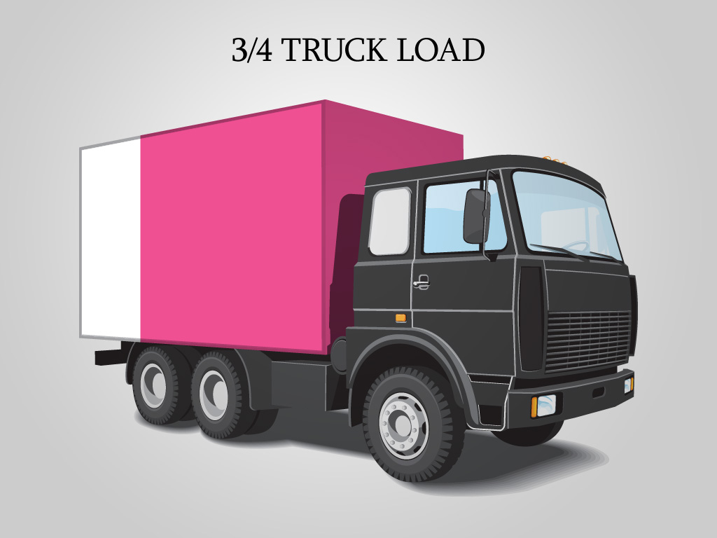 3/4 Truck Load